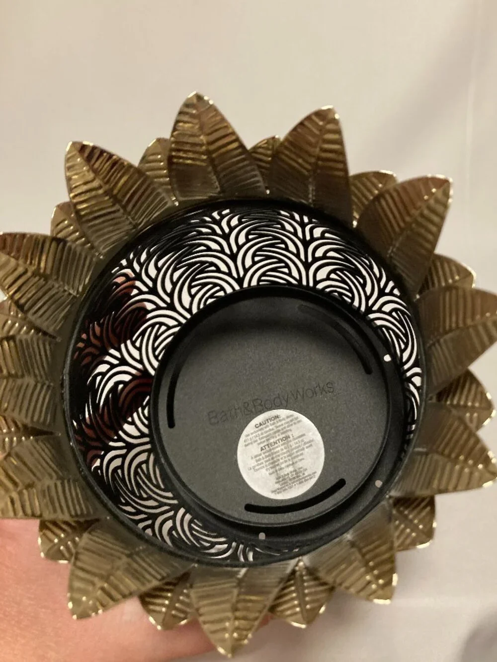 Bath & Body Works Pineapple 3-Wick Candle Holder Luminary